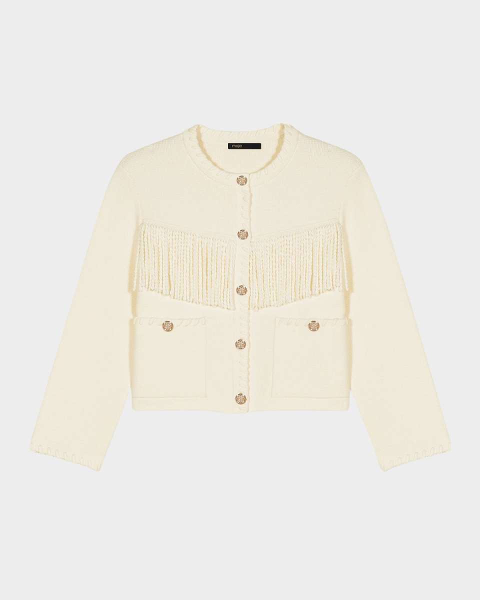 Moussailla Blocked Knit Cardigan